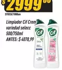 Cif - Limpiador Crem