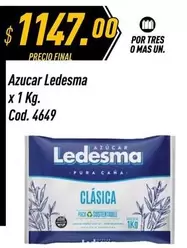 Ledesma - Azucar x 1 Kg. Cod. 4649