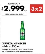 Heineken - Cerveza rubia