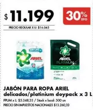 Ariel - JABÓN PARA ROPA