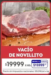 X$ - Vacío de Novillito