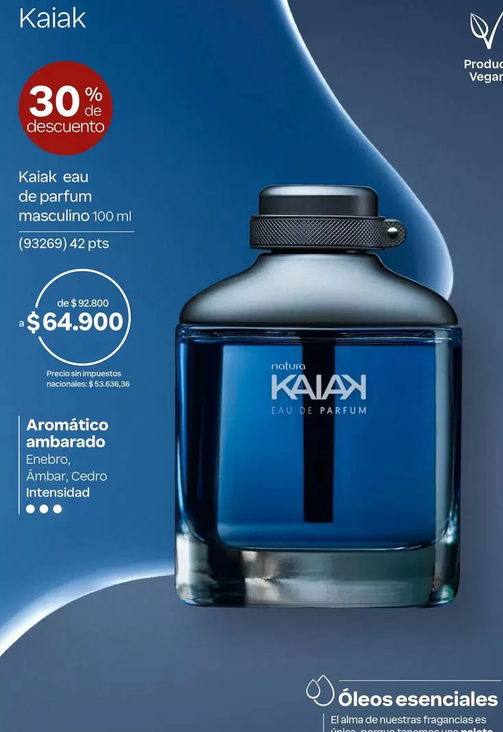 42 - Kaiak eau de parfum masculino 100 ml (93268)
