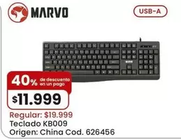 Origen - Teclado KB009