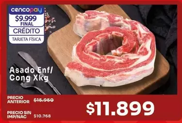 Asado Enf/ Cong Xkg