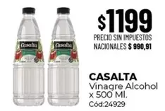 Casalta - Vinagre Alcohol x 500 Ml. Cód:24929