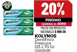 Kolynos - Dentífrico Frescura