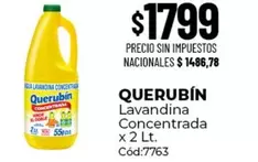 Querubin - Lavandina Concentrada x 2 Lt.