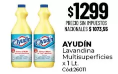 X$ - Lavandina Multisup. x 1 Lt. Cód:26011
