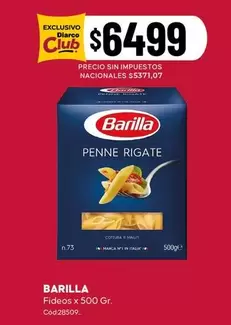 Barilla - PENNE RIGATE