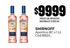Smirnoff - Aperitivo BC