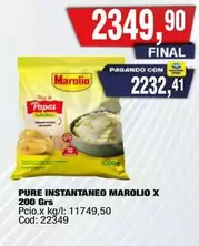 Marolio - PURE INSTANTANEO