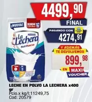 La Lechera - LECHE EN POLVO LA LECHERA x400