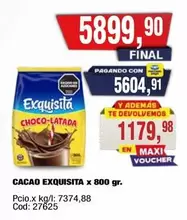 Exquisita - CACAO CHOCO-LATADA