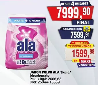 Ala - JABON POLVO ALA