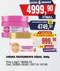 Sedal - CREMA TRATAMIENTO SEDAL 300G