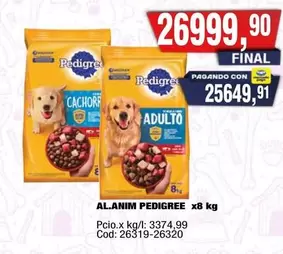 Pedigree - AL.ANIM PEDIGREE x8 kg