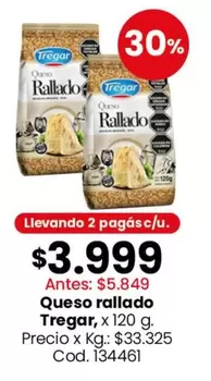 Tregar - Queso rallado
