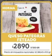 Casancrem - QUESO PATEGRÁS FETEADO
