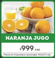 NARANJA JUGO