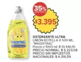 Magistral - DETERGENTE ULTRA LIMON