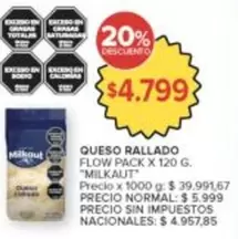 Milkaut - QUESO RALLADO