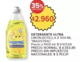 Magistral - DETERGENTE ULTRA LIMON
