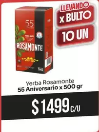 Rosamonte - Yerba Mate 55 Aniversario