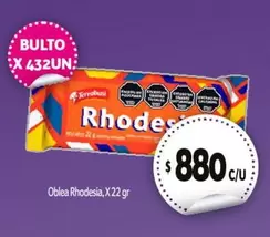 Terrabusi - Oblea Rhodesia