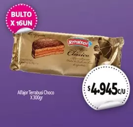 Terrabusi - Alfajor Choco