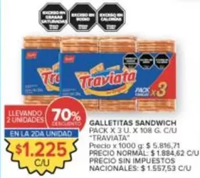 Traviata - GALLETITAS SANDWICH