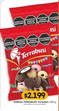 Terrabusi - Galletas Variedad