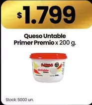 Primer Premio - Queso Untable