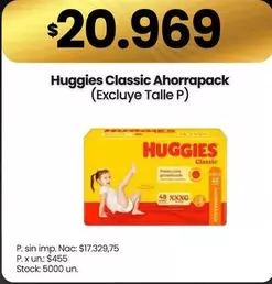 Huggies - Classic Ahorrapack