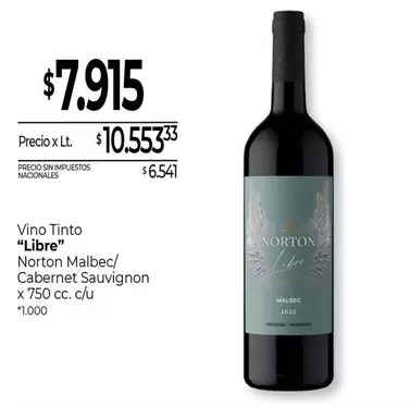Norton - Vino Tinto "Libre"