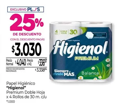 Nice - Papel Higi00nico Premium Doble Hoja