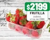 FRUTILLA cubeta