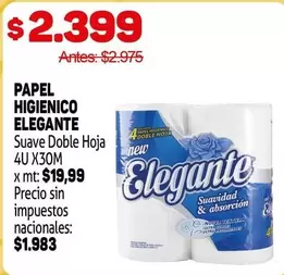 Elegante - PAPEL HIGIENICO