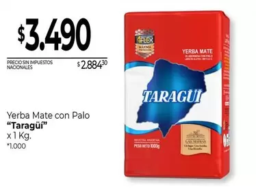 Taraguí - Yerba Mate con Palo