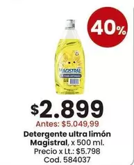 Magistral - Detergente ultra limón