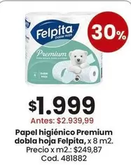 Felpita - Papel higi
uevo Premium