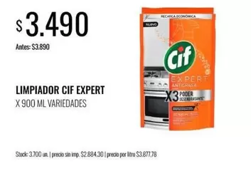 Cif - LIMPIADOR EXPERT