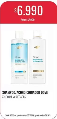 Dove - Shampoo/Acondicionador