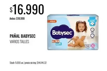 Babysec - Pañal