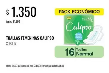 Calipso - TOALLAS FEMENINAS