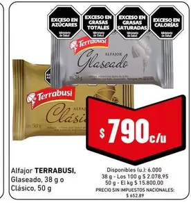 Terrabusi - Alfajor Glaseado