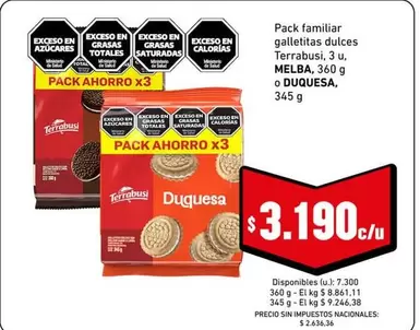 Terrabusi - Galletitas dulces