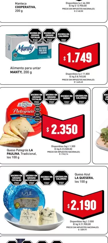 Manty - Alimento para untar