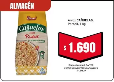cañuelas - Arroz Parboil