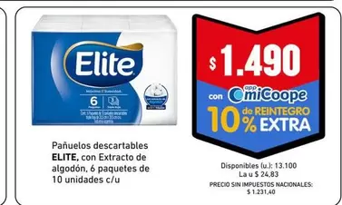 Elite - Pañuelos descartables