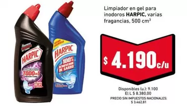 Harpic - Limpiador en gel para inodoros